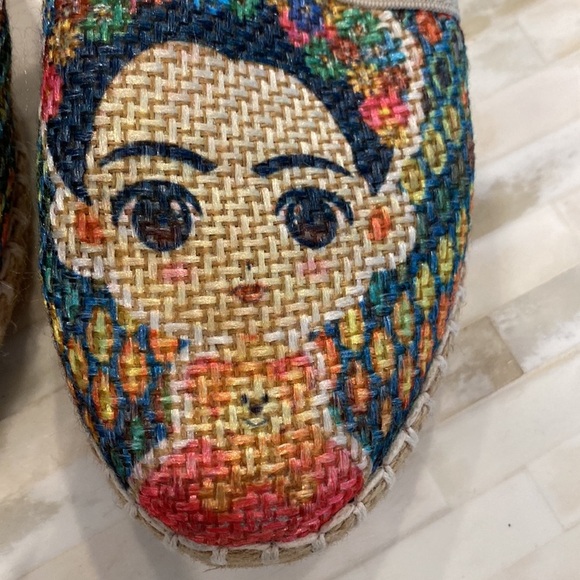 Hikal Bolom Doll Face Espadrille Shoes Size 25 - Picture 4 of 9